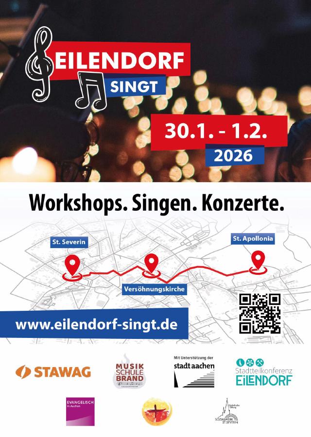 Plakat Eilendorf singt